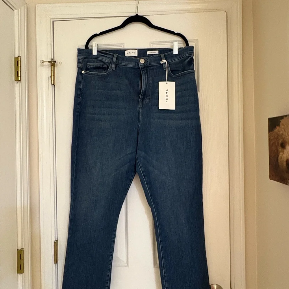 Frame Denim le high Straight Jeans, size 34 - Picture 3 of 7
